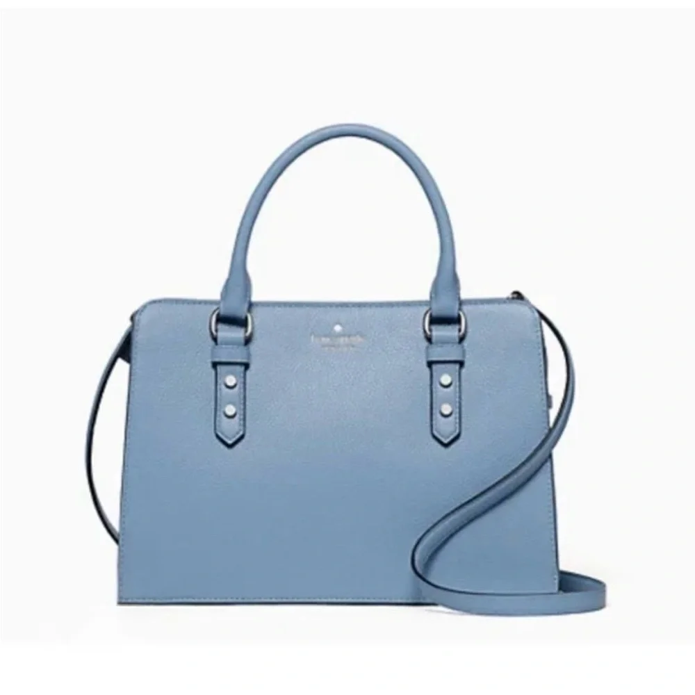 Kate Spade New York Mulberry Street Lise Satchel Leather Handbag - Picture 1 of 10